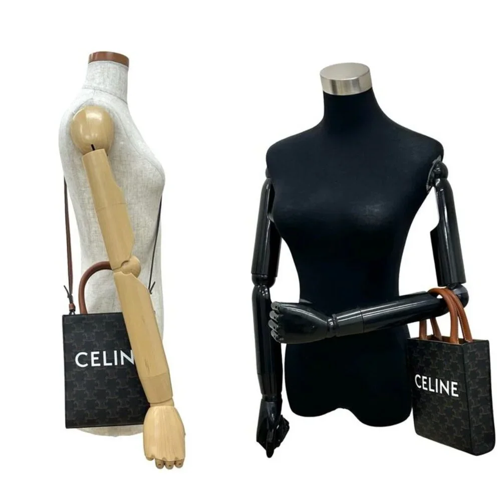 Celine Vertical Cabas Mini Leather 2-Way - Picture 2 of 9